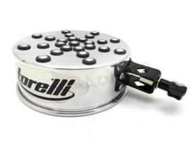 Torelli Shakerim Com Suporte P/ Clamp TG546 Corpo Tamborim Aluminio Rebites