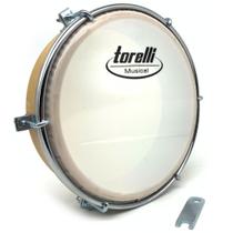 Torelli Tamborim cor NATURAL Abs Pele Leitosa Tt404 Torelli Tamborim cor NATURAL Abs Pele Leitosa Tt404