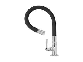 Torneira 1/4 De Volta Bancada Preta Gourmet Flexível Cozinha Torneira 1/4 De Volta Bancada Preta Gourmet Flexível Cozinha