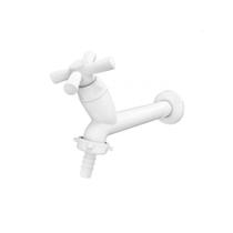 Torneira 10cm com Bico Cross Branco Torneira 10cm com Bico Cross Branco