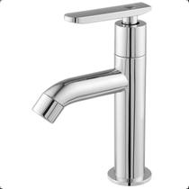 Torneira ABS Bancada Banheiro Lavatório Lavabo Pia Cuba 1.4 de Volta Cromada Design Moderno