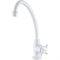 Torneira Abs Bica Movel Mesa Lorenzetti 1/4V 1167 F34 Branca Torneira Abs Bica Movel Mesa Lorenzetti 1/4V 1167 F34 Branca