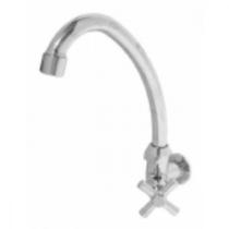 Torneira Abs Bica Movel Parede Injet Plast 1167 1/4V C31 Cromada 7872 Torneira Abs Bica Movel Parede Injet Plast 1167 1/4V C31 Cromada 7872