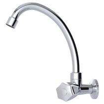 Torneira Abs Cromada Pia Cozinha Parede - 1167 C50