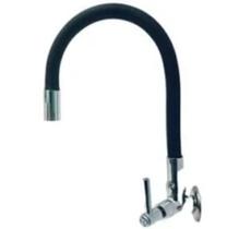 Torneira ABS Tubo Flexível Parede C34 BLACK DN15/20 CÓD.2953