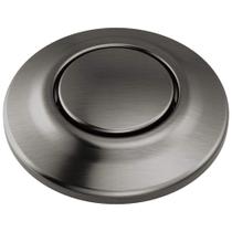 Torneira Air Switch Delta para descarte de lixo em aço inoxidável preto Torneira Air Switch Delta para descarte de lixo em aço inoxidável preto