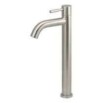 Torneira Alta Banheiro Lavabo em Aço Inox Arejador Interno Design Moderno e Econômico Torneira Alta Banheiro Lavabo em Aço Inox Arejador Interno Design Moderno e Econômico