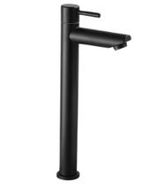 Torneira Alta Para Banheiro Preto Fosco Aço Inox Torneira Alta Para Banheiro Preto Fosco Aço Inox