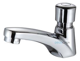 Torneira Automática Baixa Mesa Temporizada Banheiro Metal