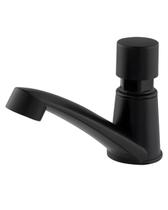 Torneira Automática Preta Luxo Abs Banheiro Lavabo Pia