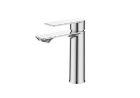 Torneira baixa Misturador de Mesa Monocomando Cuba lavatório Banheiro Lavabo Pia Cromada Luxo Metal