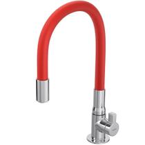 Torneira Bancada Flexível Gourmet Hydramotion Vermelha Torneira Bancada Flexível Gourmet Hydramotion Vermelha