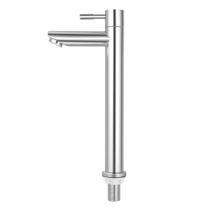 Torneira Bancada Mesa Bica Alta Aço Inox Cromado Cozinha Lavabo Resistente Moderna Prática Torneira Bancada Mesa Bica Alta Aço Inox Cromado Cozinha Lavabo Resistente Moderna Prática