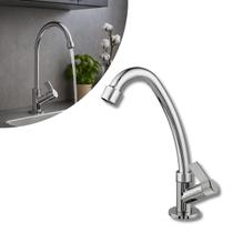 Torneira Bancada para Cozinha e Banheiro 1.4 de Volta Cromado com Arejador Torneira Bancada para Cozinha e Banheiro 1.4 de Volta Cromado com Arejador