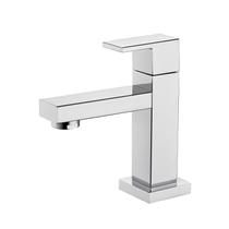 Torneira Banheiro Baixa Quadrada Cromada