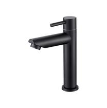 Torneira Banheiro Bica Baixa Metal Inox Mesa Preta NOX18B Doan