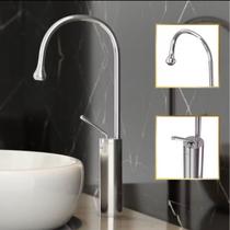 Torneira Banheiro Capri Monocomando Aço Inox 304 GoldenX