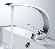 Torneira Banheiro Cascata Misturador Monocomando 105 Cromado luuk Young - Luuk Young