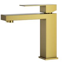 Torneira Banheiro Dourada Luxo Viena Monocomando Aço Inox 304 GoldenX
