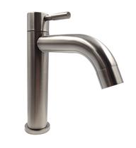 Torneira Banheiro Lavabo 1/4 Volta Bica Baixa Aço Inox 304 SU117