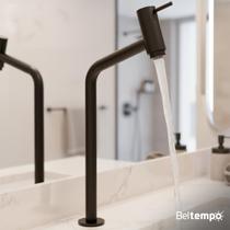 Torneira Banheiro Lavabo Bica Alta Bancada Inox Link 45 Beltempo