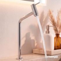 Torneira Banheiro Lavabo Bica Alta Bancada Inox Link 45 Beltempo