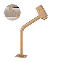 Torneira Banheiro Link Alta Quadrado Dourado Gold 1062 Luxo