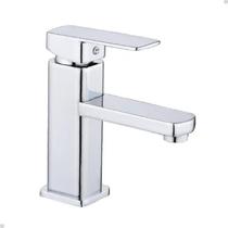 Torneira banheiro misturador monocomando lavatório quadrada cromada bica baixa lavabo Torneira banheiro misturador monocomando lavatório quadrada cromada bica baixa lavabo