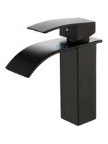 Torneira Banheiro Monocomando Black Matte Cascata Bica Baixa - Deck Casa Torneira Banheiro Monocomando Black Matte Cascata Bica Baixa - Deck Casa