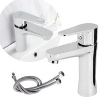 Torneira Banheiro Monocomando Misturador Gourmet Lavabo Metal Água Quente e Fria (ou Só Fria) Bancada Mesa
