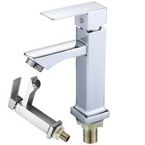 Torneira Banheiro Monocomando Preta Luxo Lavabo Lavanderia Cozinha Restaurante Hotel Pousada Area Externa Multiuso