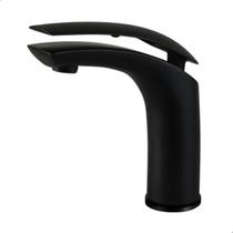 Torneira Banheiro Pia Lavabo Monocomando Aço Inox Tigris Bica Baixa Cromada ou Preto Fosco Torneira Banheiro Pia Lavabo Monocomando Aço Inox Tigris Bica Baixa Cromada ou Preto Fosco
