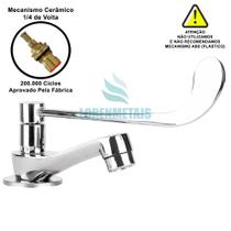 Torneira Banheiro PNE Deficiente 11,5 cm Design Ergonômico Atende à NBR9050