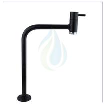 Torneira Banheiro Preta Lavatório Lavabo Pia Cuba Link Alta 90 Metal Black Cód. 3050-P