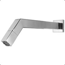 Torneira Banheiro Quadrada 1 4 de Volta Metal Cromado Brilhante