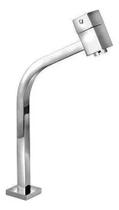 Torneira Banheiro Quadrada Metal Alta 40cm Volta Luxo