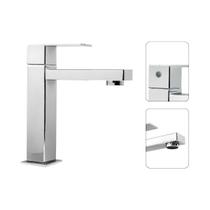 Torneira Banheiro Quadrada Super Luxo Para Mesa Bancada Inox Alta Qualidade Torneira Banheiro Quadrada Super Luxo Para Mesa Bancada Inox Alta Qualidade
