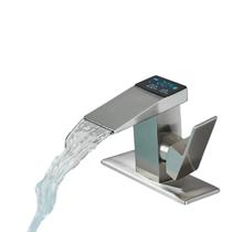 Torneira banheiro quente fria com display digital inteligent