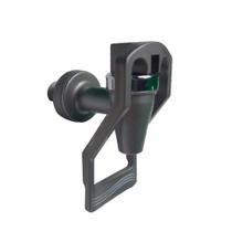 Torneira Bebedouro Ibbl Original Curta Cinza Prata - Registro Filtro Água Pura Resistente Premium