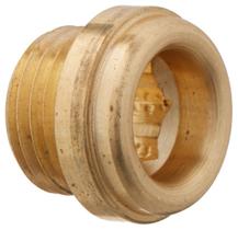 Torneira Bibb Seat Danco 30019E, banhada a latão, pacote com 2