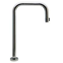 Torneira Bica Alta 90º Graus Banheiro Cuba Lavabo Metal Cromado