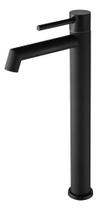 Torneira bica alta banheiro lavatório 1/4 volta inox preto fosco Torneira bica alta banheiro lavatório 1/4 volta inox preto fosco