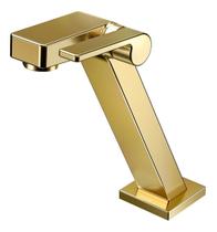 Torneira Bica Baixa Docol Stillo Ouro Escovado 820272 Torneira Bica Baixa Docol Stillo Ouro Escovado 820272