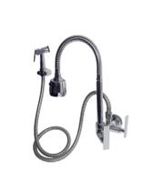 Torneira Bica Flexível Gourmet Pia Parede Com Ducha 1/4 C29 Torneira Bica Flexível Gourmet Pia Parede Com Ducha 1/4 C29