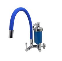 Torneira Bica Móvel Filtro Flexível Azul 1/4 Volta C34 Torneira Bica Móvel Filtro Flexível Azul 1/4 Volta C34