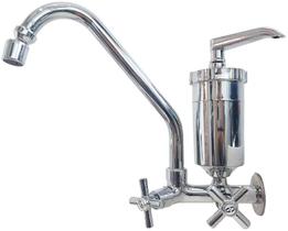Torneira Bica Móvel Gourmet Metal C/ Filtro Pia, Cozinha