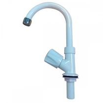 Torneira Bica Movel Lavatorio Metrox Abs 2190 - W-50 - 1/4 Volta Branca