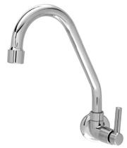 Torneira bica móvel parede p/ cozinha 1/4 de volta c-34 3/4 luxo