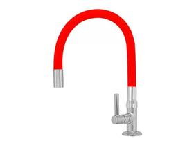 Torneira bica movel pia cozinha ou lavatoria de mesa vermelha dn15 ref 40720810 sigma Torneira bica movel pia cozinha ou lavatoria de mesa vermelha dn15 ref 40720810 sigma