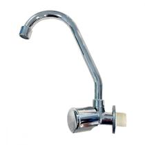 Torneira Bica Movel Pia Parede Metal Unifix - C-40 Styllo - 1156 Cromada